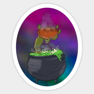 Witch's Pot Pie Sticker